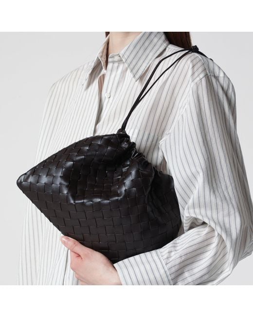 Bottega Veneta Black Medium Fondant Intrecciato Dustbag