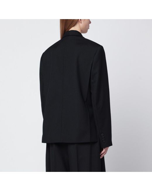 Jacquemus Black Single-breasted Wool Jacket