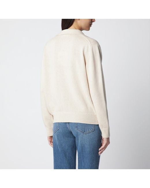 Victoria Beckham Natural Genevieve Sweater