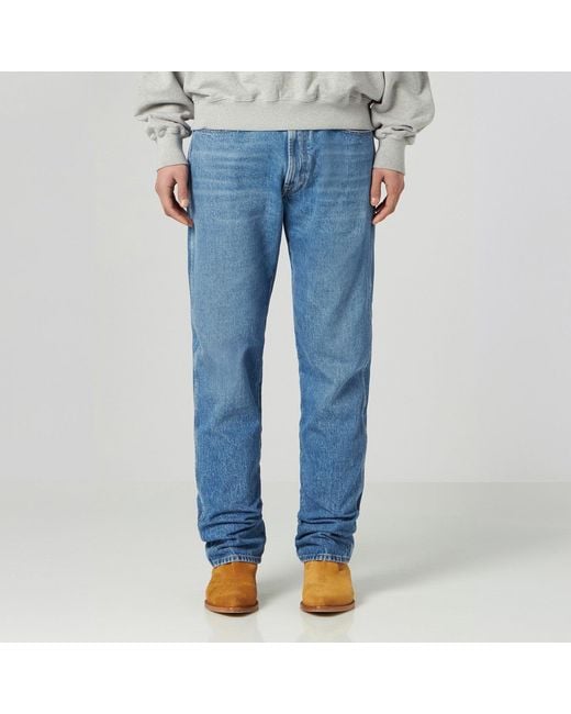 1989 STUDIO Blue Regular Denim Pants for men