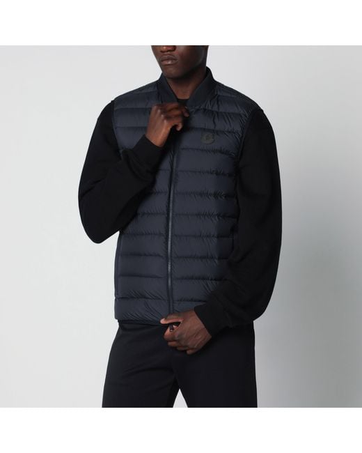 Moncler Black Quilted Froissel Waistcoat for men