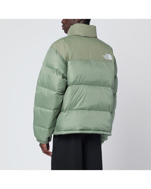 The North Face Green Retro Nuptse 1996 Bark Mist Down Jacket for men