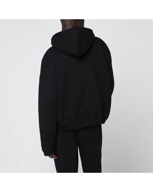 Represent Black Zip-Up Hoodie for men