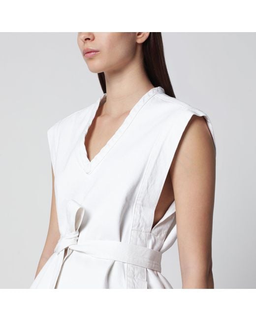Lemaire White Chasuble Shirt