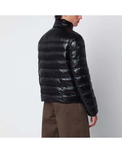 Moncler Black Sergesta Short Down Jacket for men
