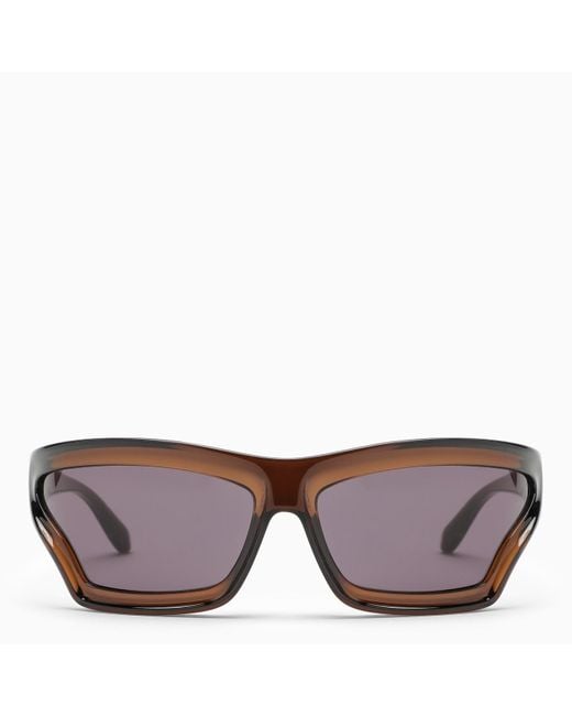 Loewe Brown Arch Mask Nylon Sunglasses