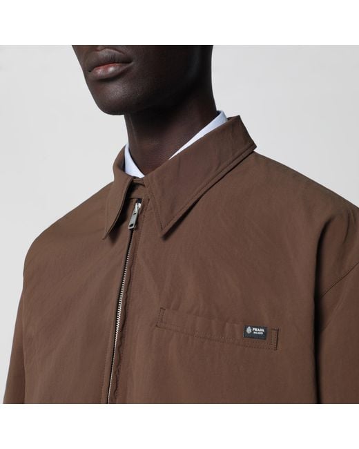 Prada Brown Blouson for men