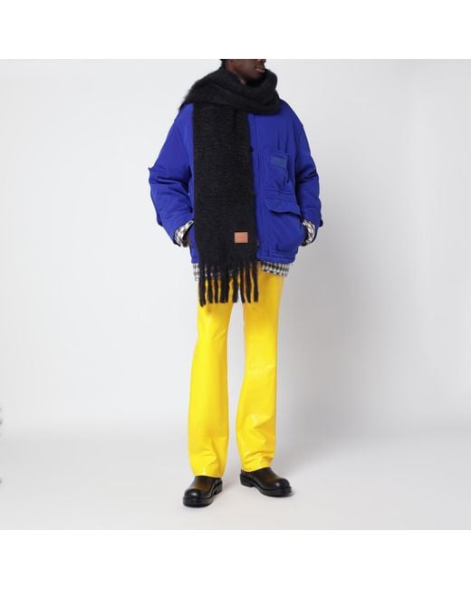 Sciarpa Nera di Loewe in Black da Uomo