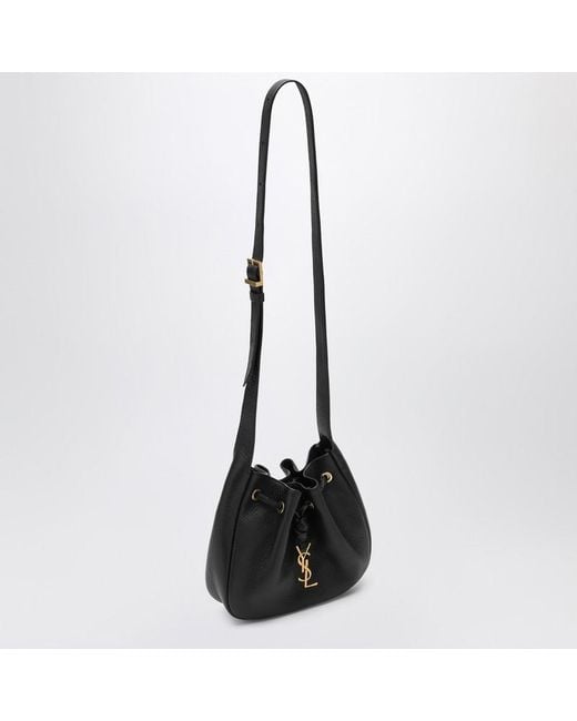 Saint Laurent Black Hobo Bag Paris Vii Schwarze Mini