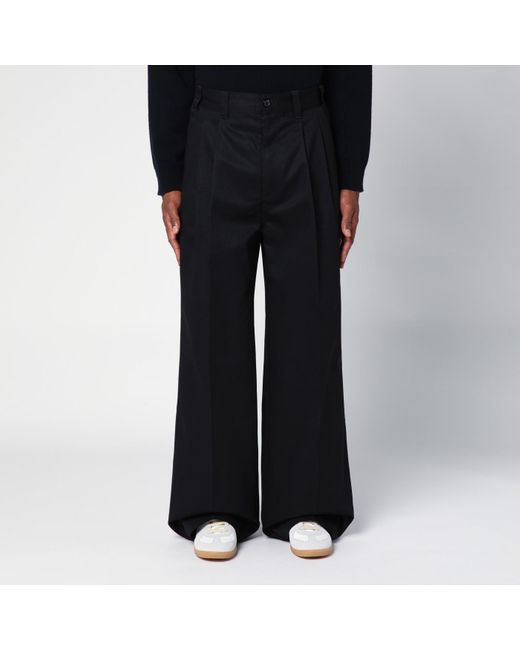 パンツ Martin margiela moleskine black pants MAISON MARGIELA - Men Wool Pants – Atelier New York