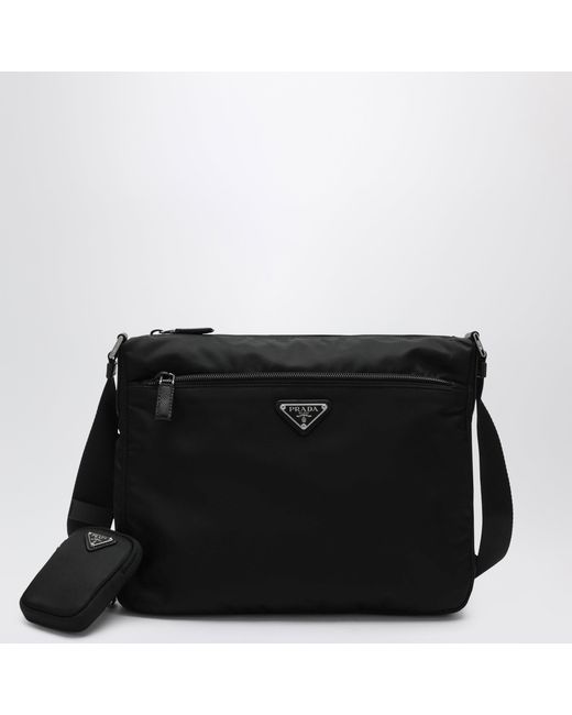Borsa A Tracolla Nera di Prada in Black