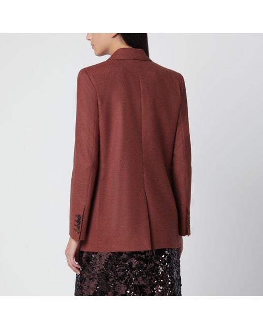 Blazé Milano Red Double-Breasted Jacket