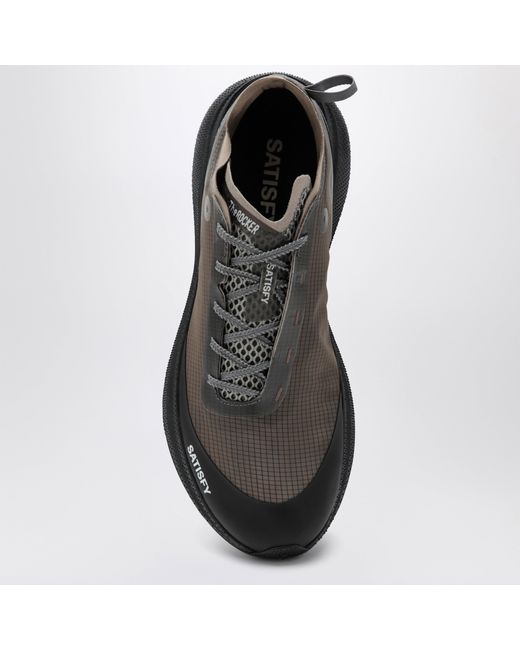 Satisfy Black Mud-Colored Therocker Sneakers for men