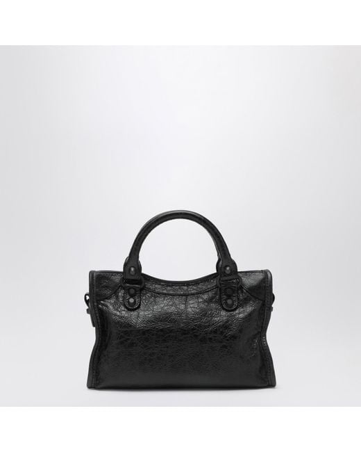 Balenciaga Black Le City Mini Tote Bag