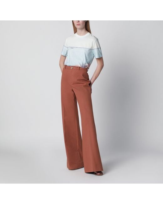 Chloé White Crewneck Logo T-Shirt