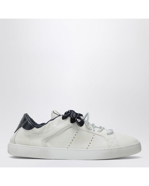 Miu Miu White Leather Sneakers
