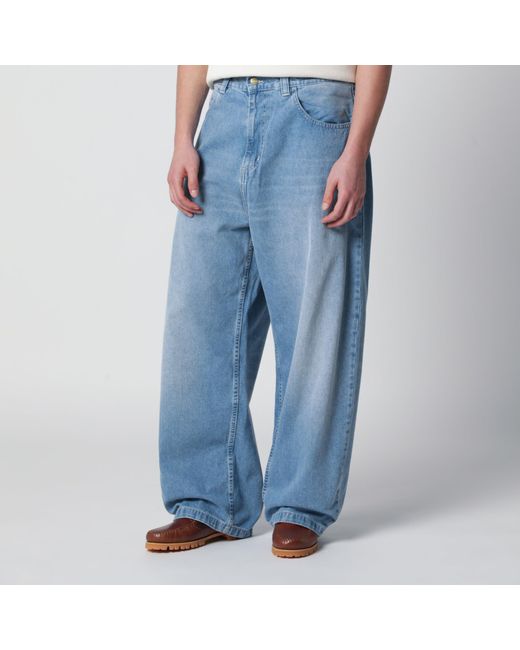 Carhartt Blue Brandon Pant/Light True Washed for men