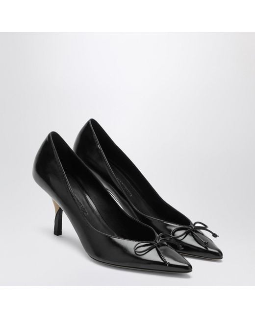Jacquemus Black Tourni Pumps Leather
