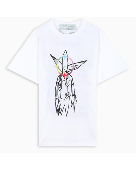 Off-White c/o Virgil Abloh White Futura Alien S/s Over T-shirt for men