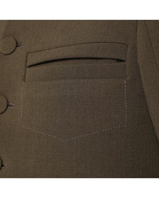 NAMACHEKO Green Moss Wool Blend Jacket