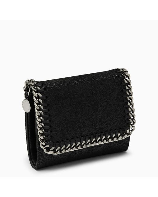 Stella McCartney Black Small Falabella Wallet