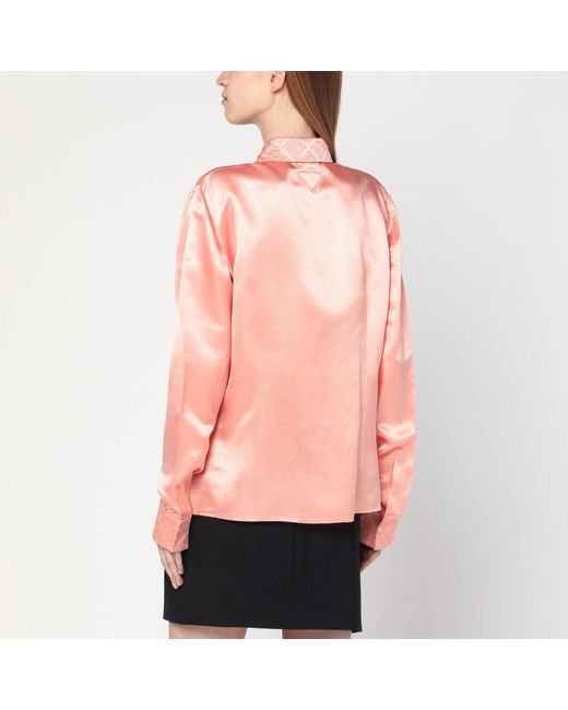 Prada Coral-Coloured Shirt
