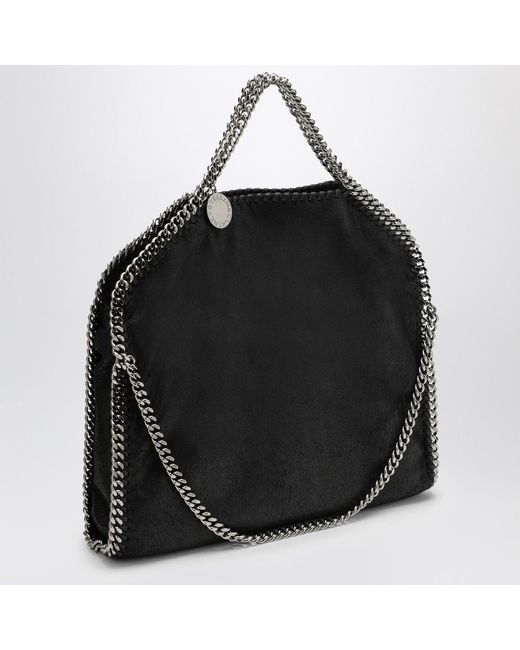 Stella McCartney Black Falabella Fold Over Bag