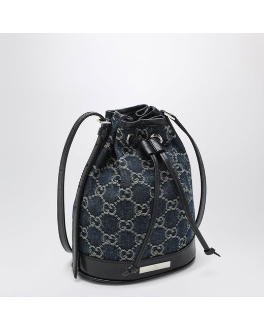 Mini Borsa A Secchiello di Gucci in Black
