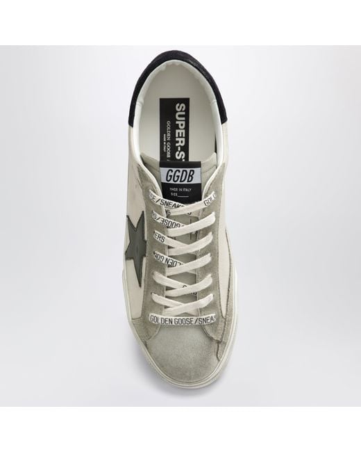 Golden Goose Deluxe Brand White Super-Star Sneakers for men