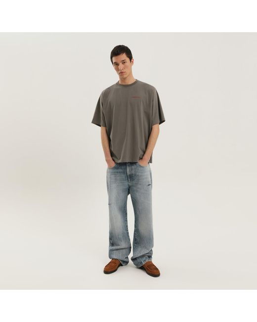 1989 STUDIO Gray Party T-Shirt S/S for men
