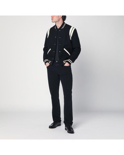 Saint Laurent Black Denim Jeans for men
