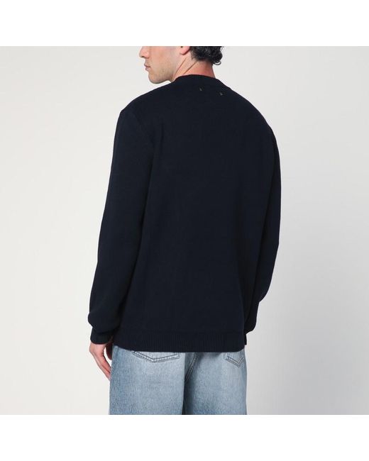 Golden Goose Deluxe Brand Black Dark Sweater for men