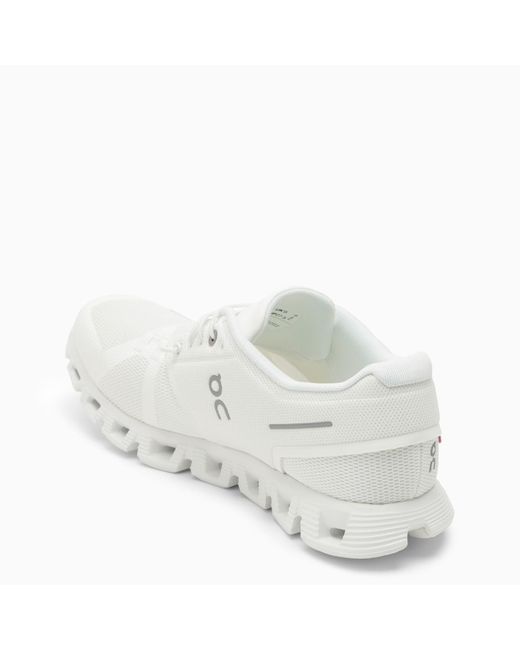 On Shoes White Cloud 5 Low Trainer for men