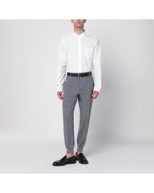 Prada White Cotton Shirt for men