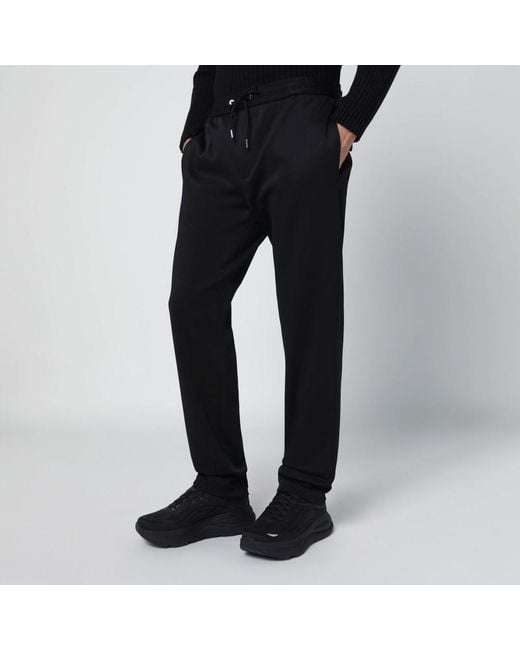 Moncler Black Jogging Trousers for men
