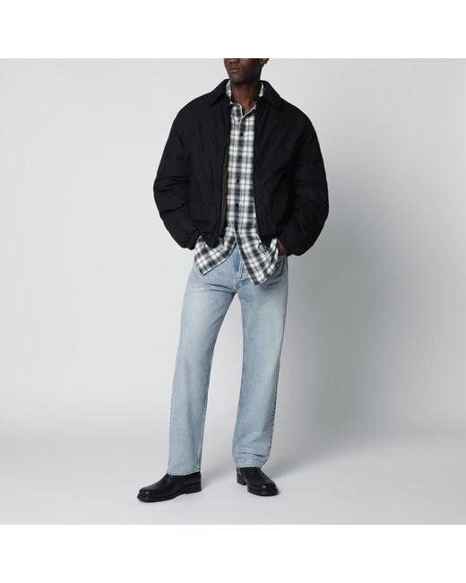 Our Legacy Black Avenue Puffa Puffer Jacket for men