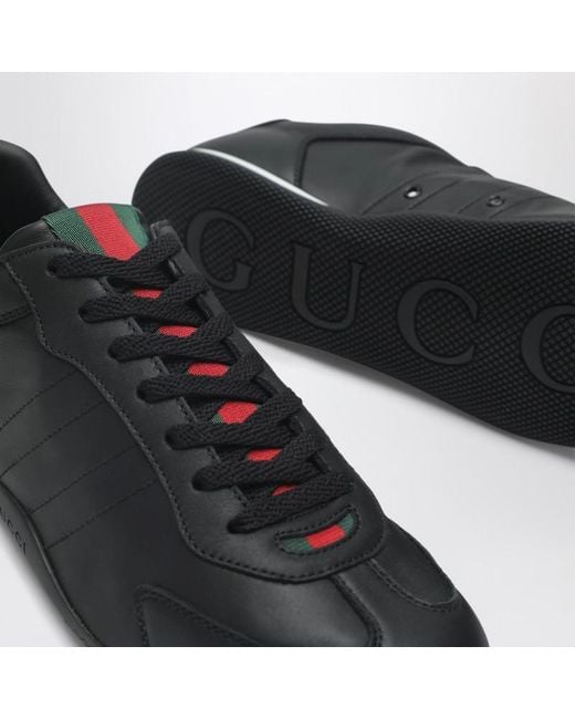 Gucci Black Shift Trainers for men