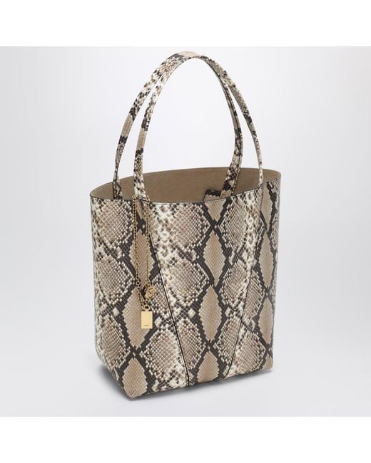 Chloé Natural Large Spin Tote Bag