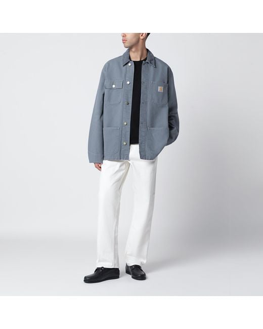 Carhartt Blue Michigan Cozy Jacket for men