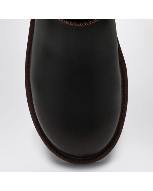 Ugg Black Classic Ultra Mini Ironwood Boot