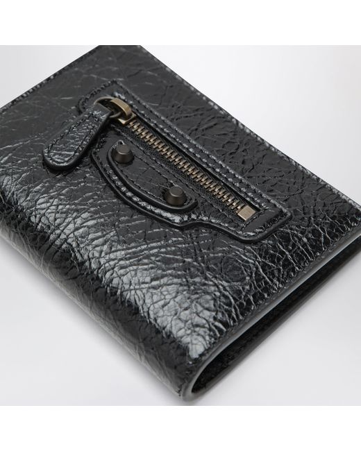 Balenciaga Black Le City Bi-Fold Lambskin Wallet