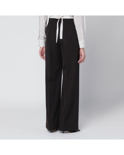 Dolce & Gabbana Black Wool Trousers