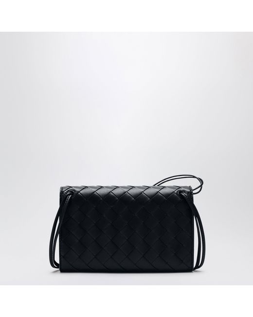 Bottega Veneta Black Andiamo Pouch