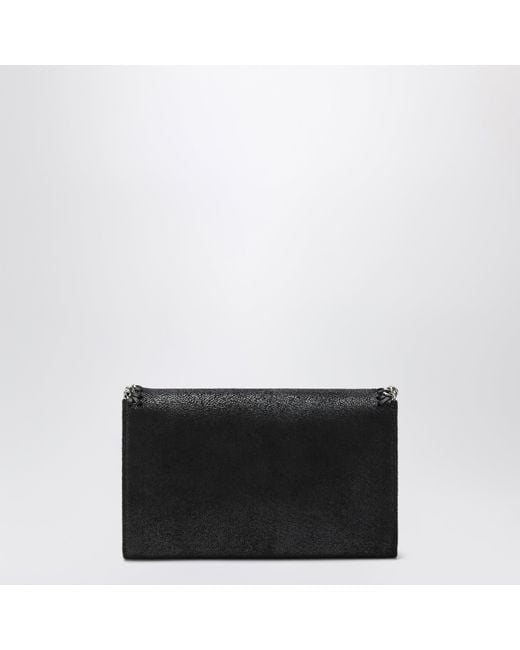 Stella McCartney Black Falabella Crossbody Wallet Bag