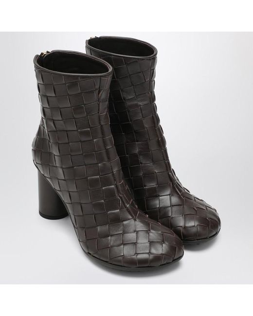 Bottega Veneta Black Fondant Intrecciato Atomic Boot