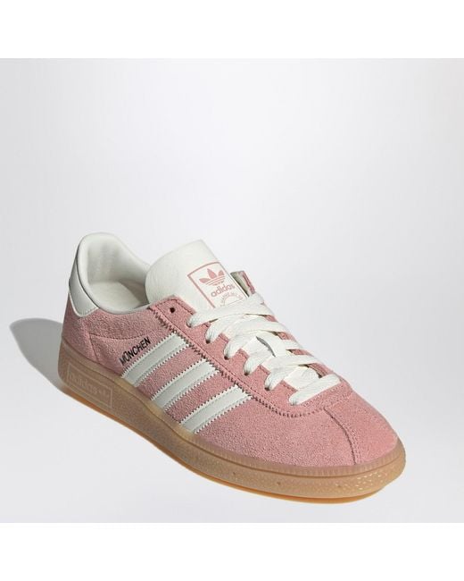 Adidas Originals Pink Muenchen Sneakers