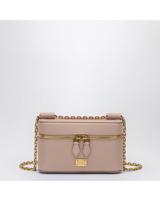 Borsa a tracolla sicily cipria di Dolce & Gabbana in Pink