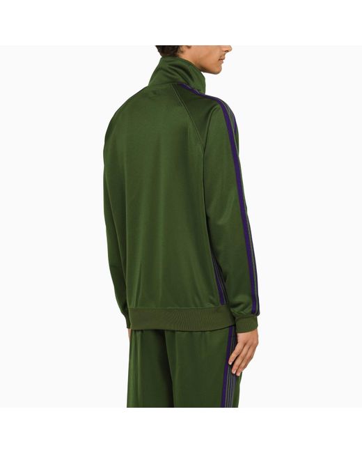 Needles Green Jersey Sweatshirt for men