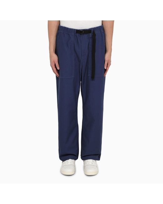 Carhartt Blue Hayworth Pant Naval In Cotton Twill for men