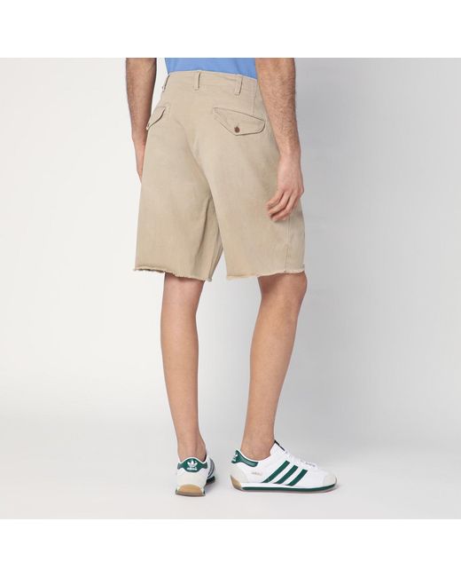 Polo Ralph Lauren Natural Cotton Big-Fit Shorts for men